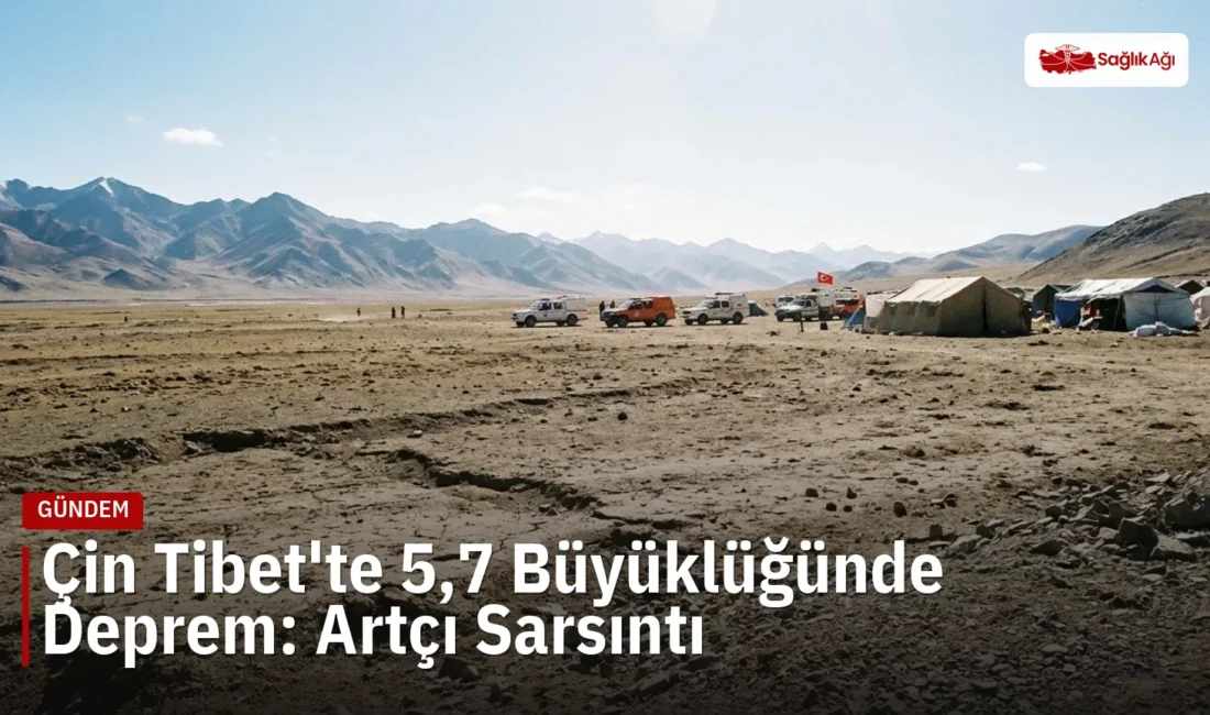Çin Deprem Ağları Merkezinden yapılan açıklamaya göre, Çin'in Tibet Özerk
