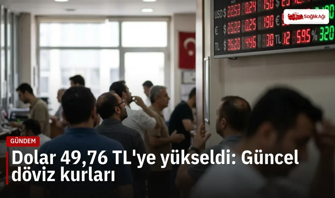 İstanbul ve Ankara serbest piyasalarında Dolar 49,76 TL seviyesine çıktı.