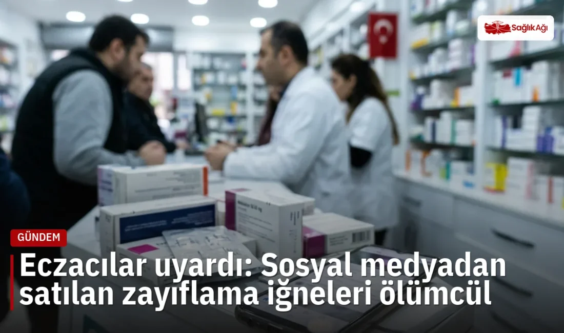 PGED, denetimsiz satılan zayıflama iğneleri konusunda uyardı. Ecz. Şule Dilek