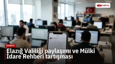 Elazığ Valiliği paylaşımı, Mülki İdare rehberindeki kurallarla çakışınca tartışma yarattı.