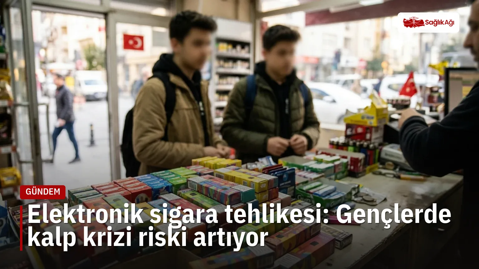Türk Toraks Derneği, elektronik sigara tehlikesi nedeniyle gençlerde görülen kalp