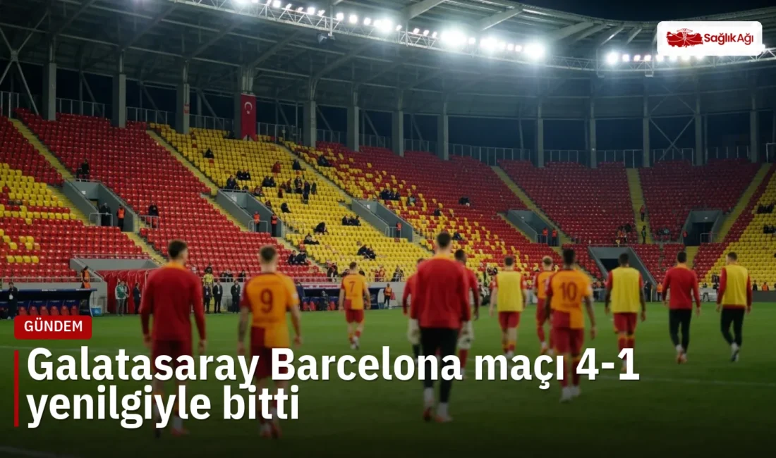 Şampiyonlar Ligi'nde Galatasaray Barcelona maçı RAMS Park'ta oynandı. Sarı-kırmızılılar, Barcelona'ya