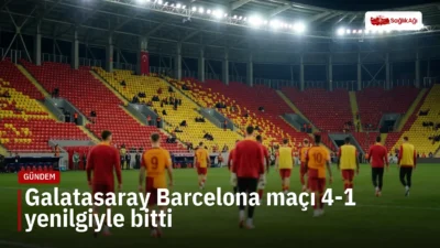 Şampiyonlar Ligi'nde Galatasaray Barcelona maçı RAMS Park'ta oynandı. Sarı-kırmızılılar, Barcelona'ya