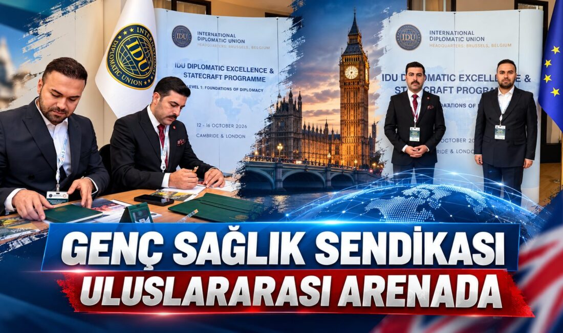 Genç Sağlık Sendikası Genel Başkanı Osman Kaya ve Genel Sekreteri