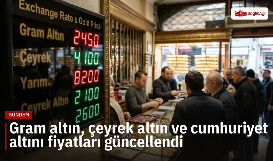 Gram altın fiyatları 6 bin 653 liradan işlem görürken çeyrek