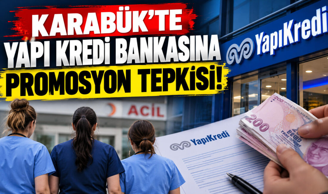 Karabük’te Yapı Kredi Bankasının yalnızca üç hemşireden maaş promosyonunun iadesini