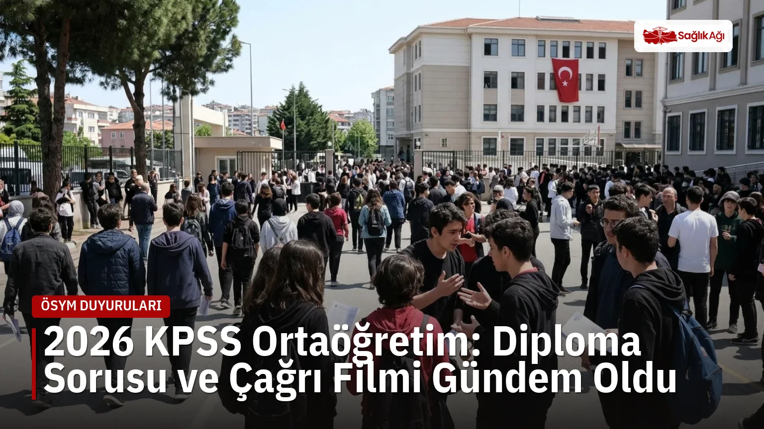 25 Ekim 2026 KPSS Ortaöğretim sınavında diploma sıralaması ve Çağrı