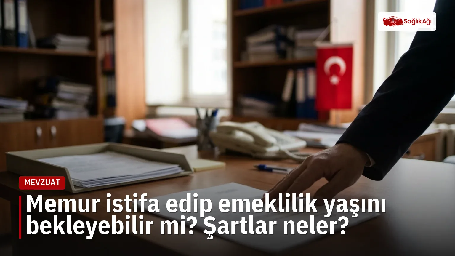 25 yıl hizmeti tamamlayan memur istifa edip emeklilik yaşını bekleyebilir.
