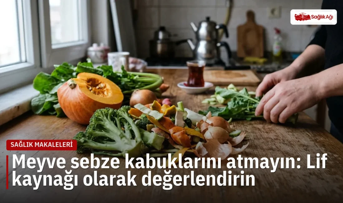 İngiltereli araştırmacılar meyve sebze kabukları ve sapların yüksek lif içerdiğini