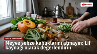 İngiltereli araştırmacılar meyve sebze kabukları ve sapların yüksek lif içerdiğini
