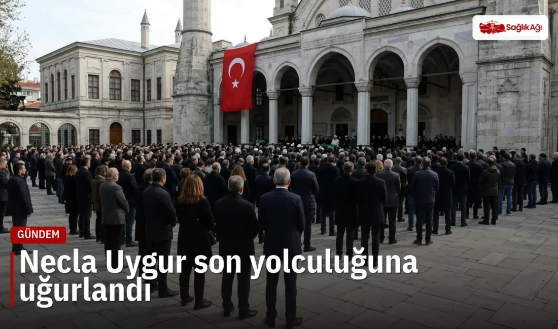 Necla Uygur cenaze töreni Teşvikiye Camii'nde yapıldı. Sanatçıların katıldığı törende