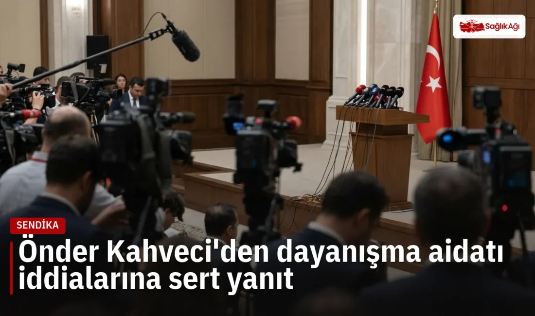 Türkiye Kamu-Sen Genel Başkanı Önder Kahveci, dayanışma aidatı iddiası hakkında