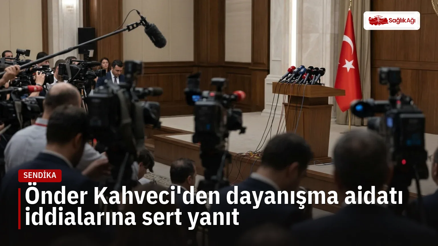 Türkiye Kamu-Sen Genel Başkanı Önder Kahveci, dayanışma aidatı iddiası hakkında