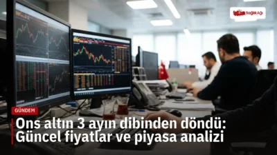 Ons altın, üç ayın en düşük seviyesinden sonra 4 bin