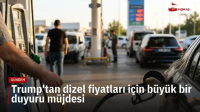 ABD Başkanı Donald Trump, dizel fiyatları konusunda önemli gelişmeler yaşandığını