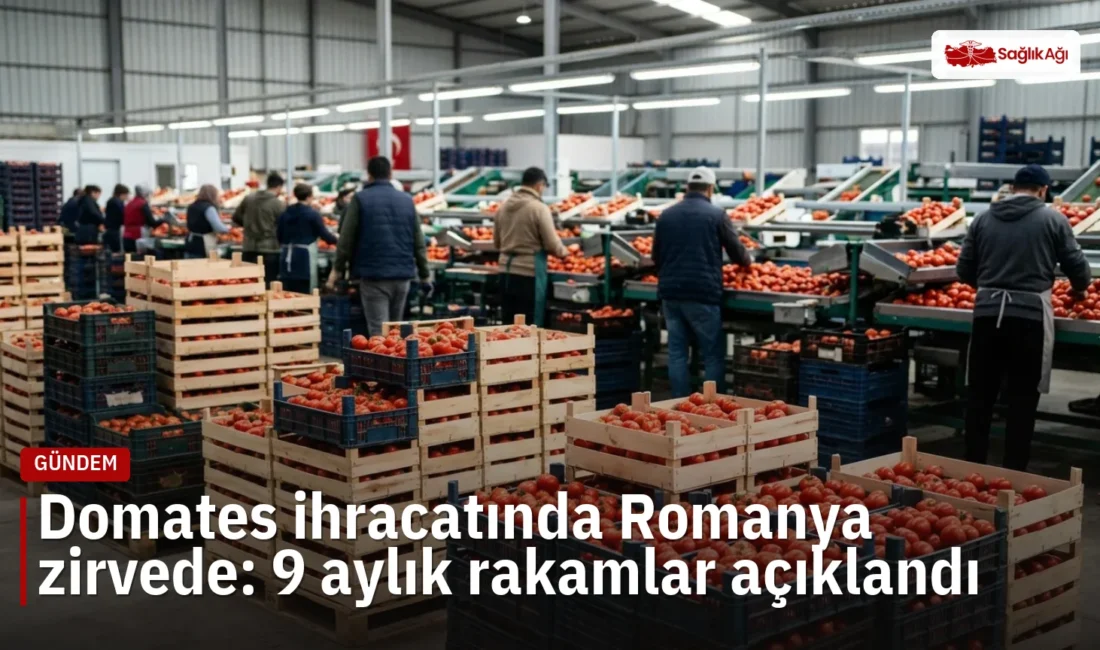 Türkiye'nin domates ihracatı ocak-eylül döneminde yüzde 4,19 artarak 304 milyon