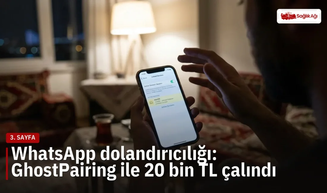 WhatsApp dolandırıcılığı vakalarında GhostPairing yöntemi öne çıkıyor. İstanbul'da bir vatandaş