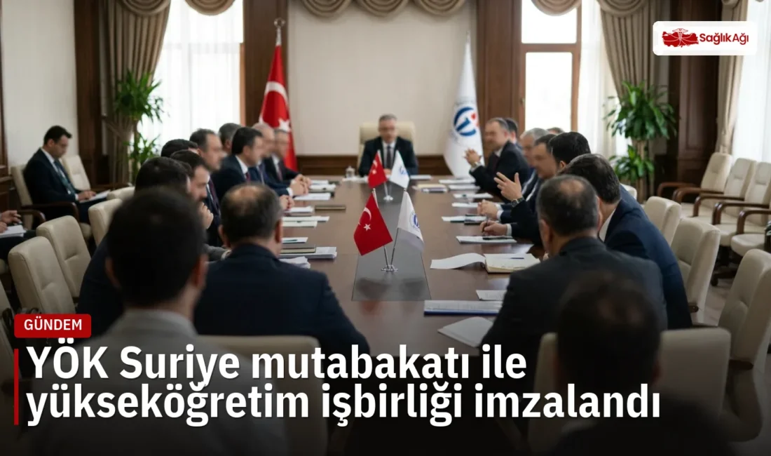 YÖK ile Suriye Yükseköğretim Bakanlığı arasında Gaziantep'te imzalanan YÖK Suriye